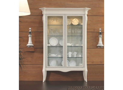 Luxus Vitrine Mit Türen Schränke Vitrinen Schrank Wohnzimmer Holz Weiß