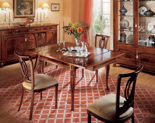 Esstisch Esszimmertisch Essecke Tisch Ausziehbar Braun Esszimmer
