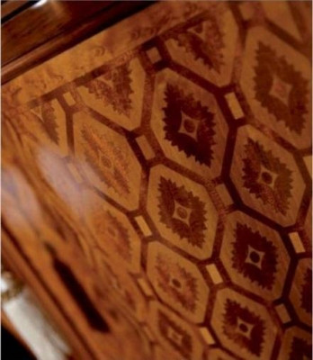 Nachttische Nachttisch Konsolen Beistell Tisch Schlafzimmer Holz Braun Luxus Neu
