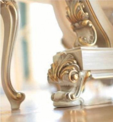 Esszimmerstuhl Stuhl Esszimmer Sessel Luxus Stühle Sitzer Stoff Beige