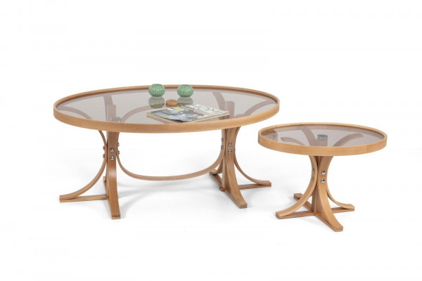 Wohnzimmer Komplett 2x Couchtische Luxus Modern Designer Tisch Möbel