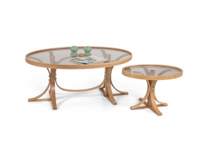 Wohnzimmer Komplett 2x Couchtische Luxus Modern Designer Tisch Möbel