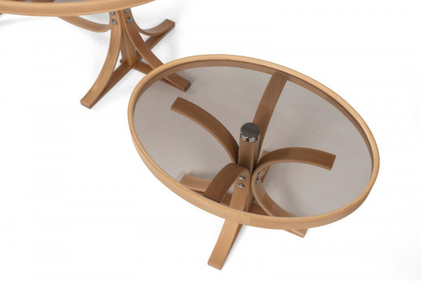 Wohnzimmer Komplett 2x Couchtische Luxus Modern Designer Tisch Möbel