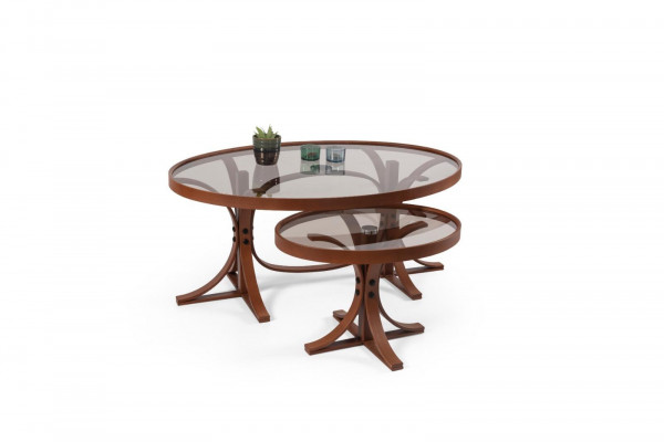 2x Couchtische Wohnzimmer Komplett Luxus Designer Möbel Stil Modern