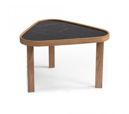 Kaffee Tisch Wohnzimmer Couchtisch Beistelltisch Braun Holz Einrichtung