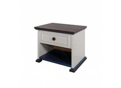Design Modern Möbel Nachttisch Kinder Beistell Jugendzimmer Weiß Holz