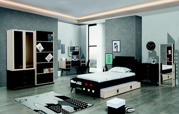 Stuhl Kinderzimmer Lounge Kindermöbel Lehnstuhl Polsterstuhl Textil