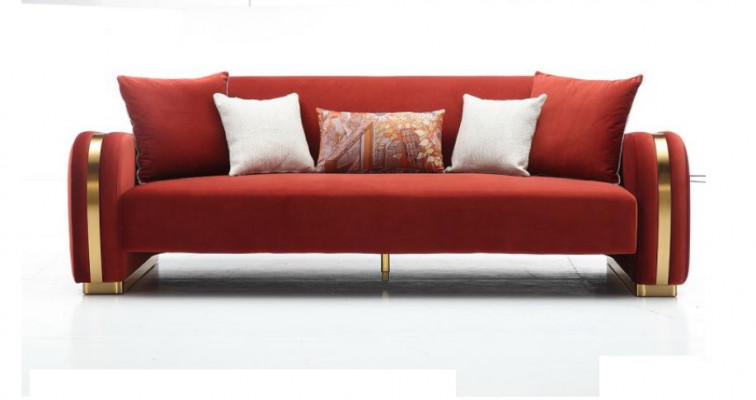 Sofagarnitur 321 Sitzer Set Design Sofa Couchen Couch Luxus Gruppe Polster Neu