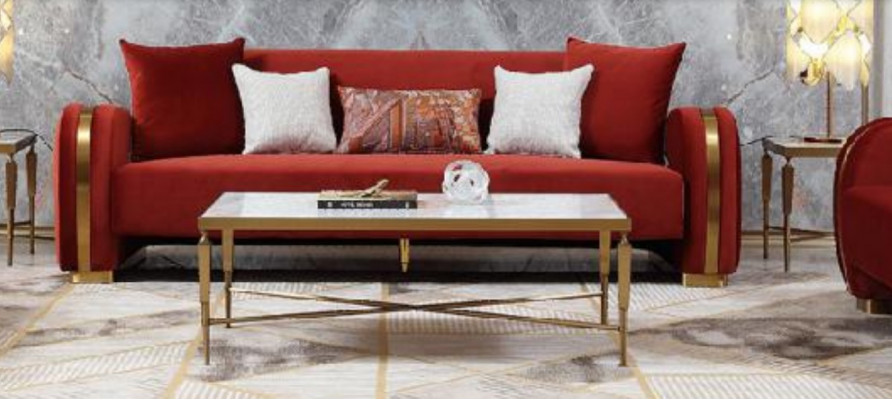 Edelstahl Luxus Wohnzimmer Tisch Couchtisch Design Tische Style Möbel Rechteckig