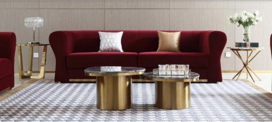Couchtisch Rund Luxus Wohnzimmer Tisch Couchtisch Design Tische Style Möbel 2tlg