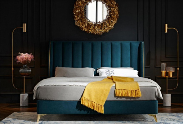 Luxus Design Bett Doppel Betten Schlazimmer Möbel Polsterbett Designbett Betten