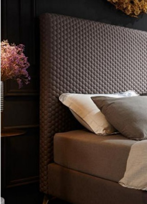 Design Luxus Luxur Polsterbett Designbett Leder Betten Ehebett Doppelbett Bett