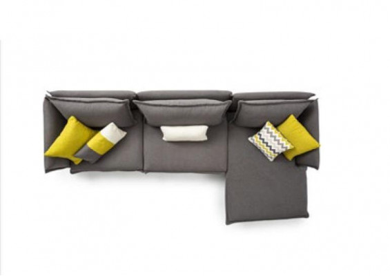 Grau Chesterfield Polstersofa Sofa Ecksofa Garnitur Polster Luxus Ecke Sofas