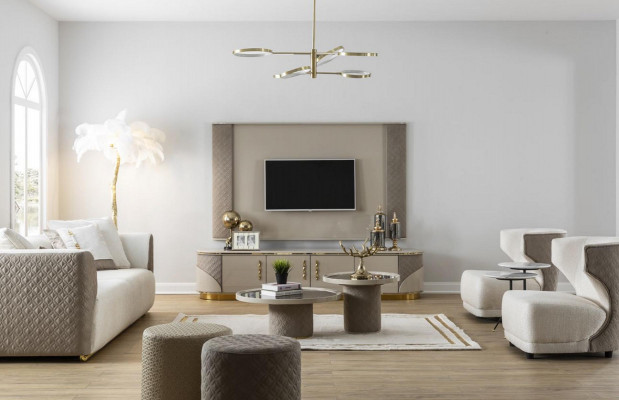 Wohnwand rtv Wohnzimmer Sofagarnitur Couch Sofa Set Couchen Sofas Möbel