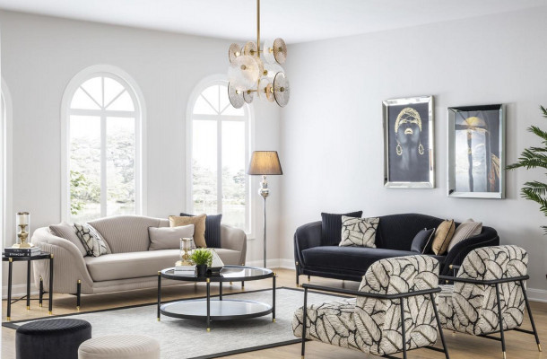 Luxus Sessel Design Sofa Sitzer Lounge Club Polster klassisch Sitz Relax Neu