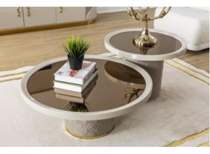 Luxus Moderner Couchtisch Tisch Design Tische Holz Wohnzimmer Beistell Neu