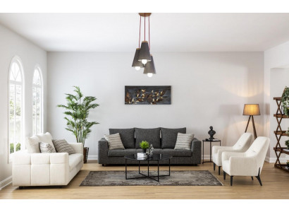 Luxus Sofagarnitur Modern Set 3+2+1+1 Sitzer Sofa Couch Garnitur Design Couchen