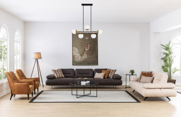 Sofagarnitur 421 Sitz Couch Polster Möbel Wohnlandschaft Garnituren
