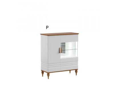  Moderner Vitrinen Schrank Wohnzimmer Hochschrank Hotel Vitrinen Aspen AS-W12 