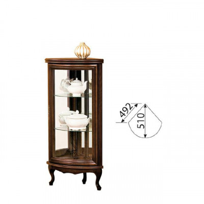  Klassische Vitrine Schrank Italienische Möbel Vitrinenschrank Vitrinen W-W-NM 
