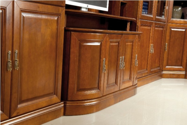  Klassische Schränke Schrank Schrankwand Holzschrank Vitrine Regal - Model BA-12 