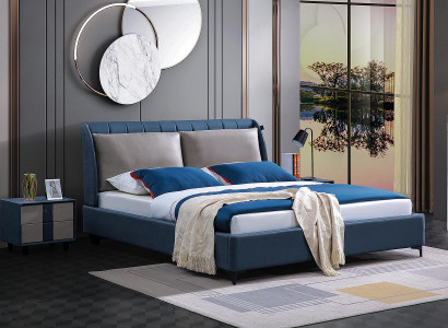 Luxus Holz Bett Ehe Doppelbett Betten Design Polster Schlafzimmer 180x200 Neu