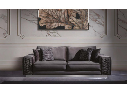 Dreisitzer Bequeme Sofa Couch Italienisches Design Couchen Möbel Sofas