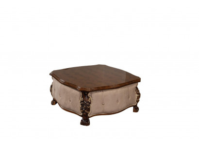 Holz Couchtisch Klassische Wohnzimmer Tische Möbel Braun Quadratisch