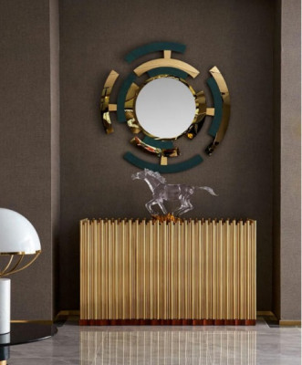 Konsole Kommode Anrichte Wand Dielen Tisch Modern Konsolentisch