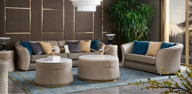 Runde Set 2x Couchtisch Kaffeetisch Beistelltisch Designer Wohnzimmer