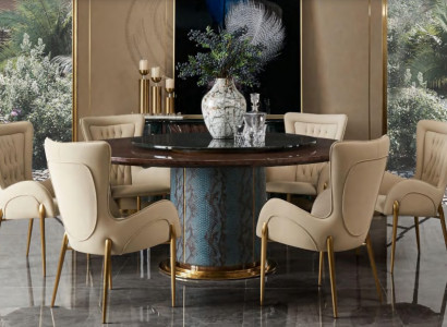 Sessel Stuhl 1x Esszimmer Lounge Sitz Polsterstuhl Luxus Leder Fernseh