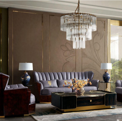 Sofagarnitur 321 Sitzer Set Design Sofa Polster Couchen Couch Modern