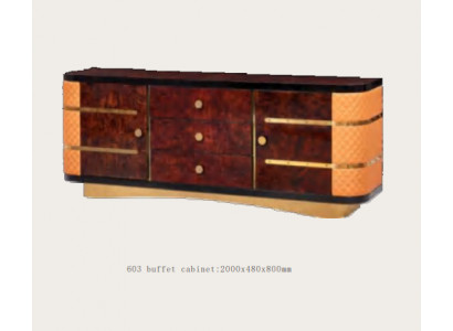 Deko Designer Kommode Anrichte Side Low Board Schrank Wohn Zimmer Regal