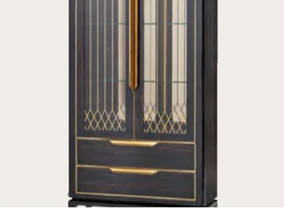 Vitrinen Glas Bar Schrank Haus Schränke Wand Regal Holz Vitrine Möbel Wohnzimmer