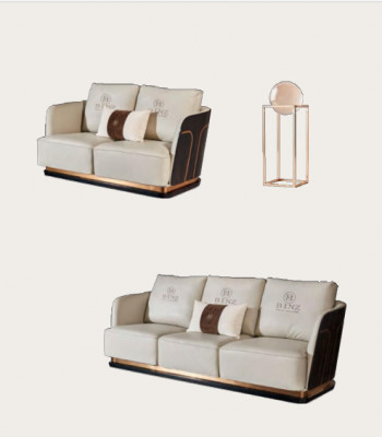 Komplett Set Sofagarnitur 321 Sitzer Couchtisch Designer Wohnlandschaft