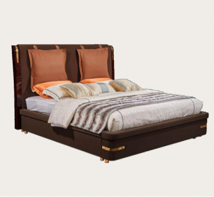 Luxus Schlafzimmer Möbel 3tlg. Komplett Set Bett 2x Nachttische Modernes