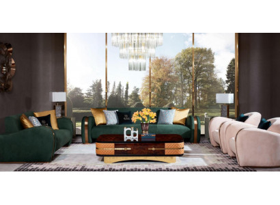 Luxus Möbel Sofagarnitur Couch Sofa Polster Couchtisch Sofas Garnitur