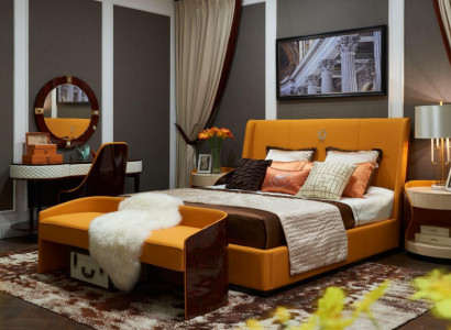 Luxus Schlafzimmer Möbel Bett 2x Nachttisch Set Betten Hotel Möbel 3tlg. Wohnen