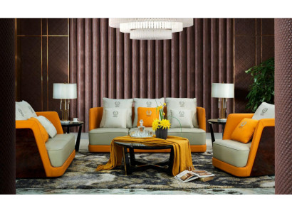 Luxus Sofagarnitur 321 Sitzer Set Design Sofa Polster Couchen Couch Modern Neu