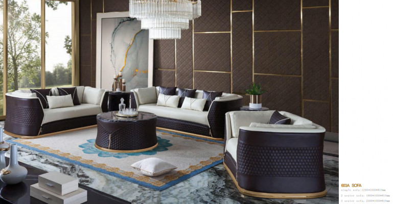 Designer Couchtisch Beistelltisch Sofa Wohnzimmer Tisch Möbel Rund