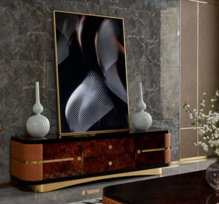 Designer rtv Anrichte Kommode Side Low Board Schrank Zimmer Regal