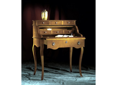 Barock Schreibtisch Büro Tisch Edle Holz Tische Rokoko Antik Stil Möbel Italien