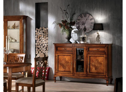 Kommode Sideboard Regal Schrank Regale Massiv Holz Möbel aus Italien Schränke