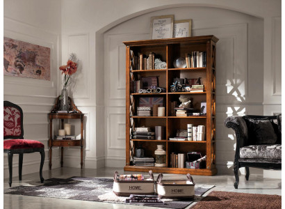 Bücherschrank Schrank Regal Echtholz Möbel Vitrine Büro Einrichtung Schränke Neu
