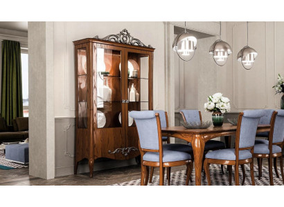 Wohnzimmer Anrichte Glas Schrank Vitrine Esszimmer Anrichte Holz Schränke Möbel