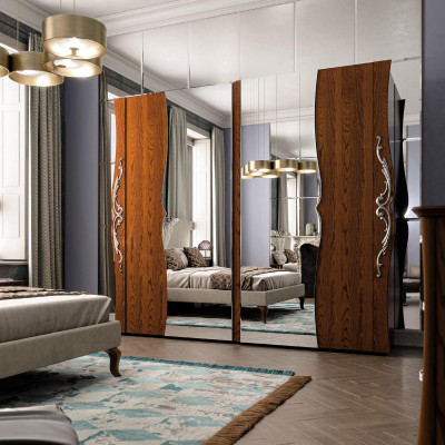 Schlafzimmer Schrank Holz Möbel Barock Neu Klassischer Kleiderschrank Schränke