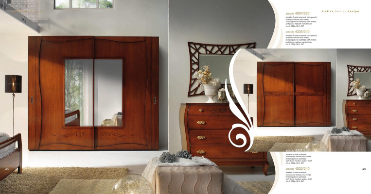 Kleiderschrank Schränke Kleider Schrank Luxus Schwebetüren Design Holz Modern