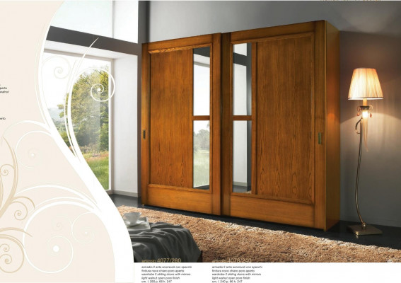 Kleiderschrank Wandschrank mit Schiebetüren Schrank Schränke Modern Schlafzimmer