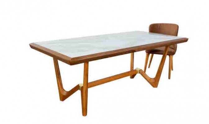 Luxus Set Esszimmer Esstisch Stuhl Tisch Tische Stühle Holz Design 5 tlg Neu