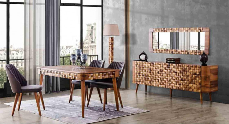 Sideboard tv Schrank Fernseh Kommode Lowboard Holz Modern Stand Wohnzimmer rtv